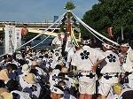 天神祭船渡御のイメージ