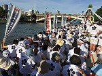 天神祭船渡御のイメージ