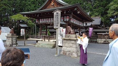 日帰り研修旅行　「新宮神社」